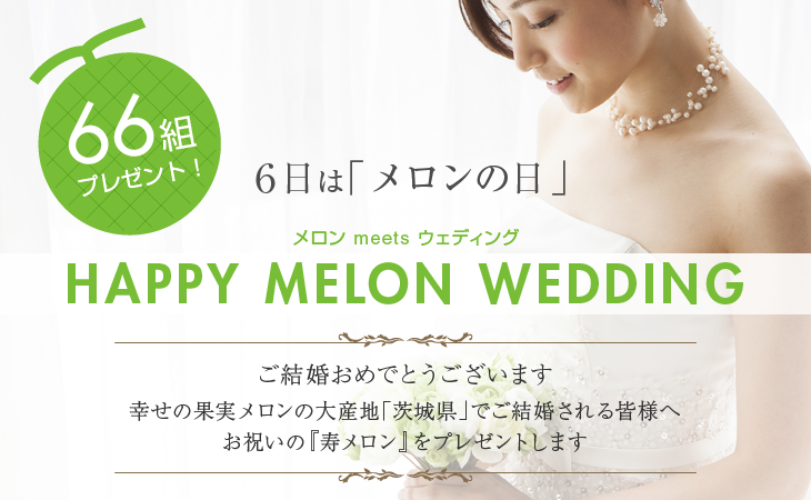 HAPPY MELON WEDDING