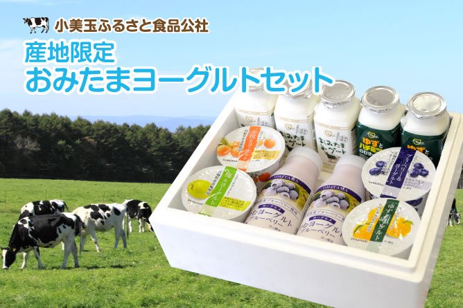 第208回プレゼント 産地限定【おみたまヨーグルトセット】