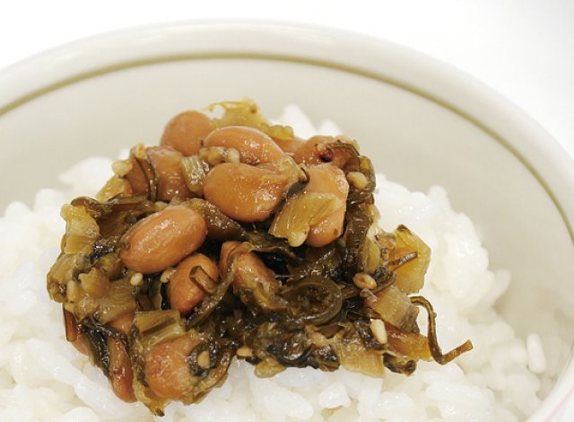野沢菜水戸納豆