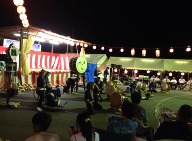 さんて旬菜館　夏祭りの様子