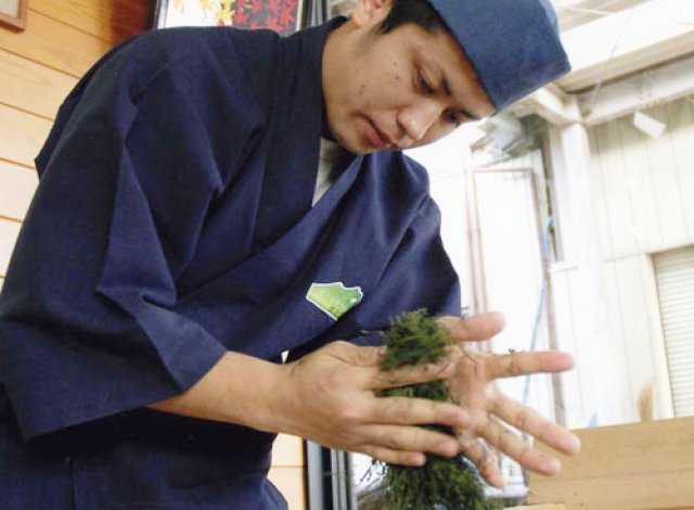 手もみによる伝統技術