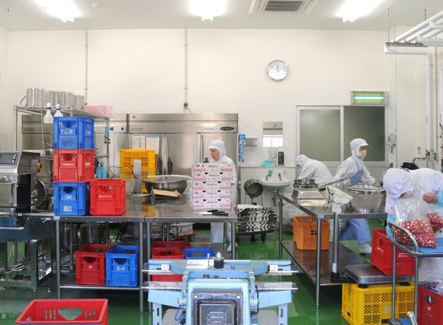 小美玉食品ふるさと公社　加工工場