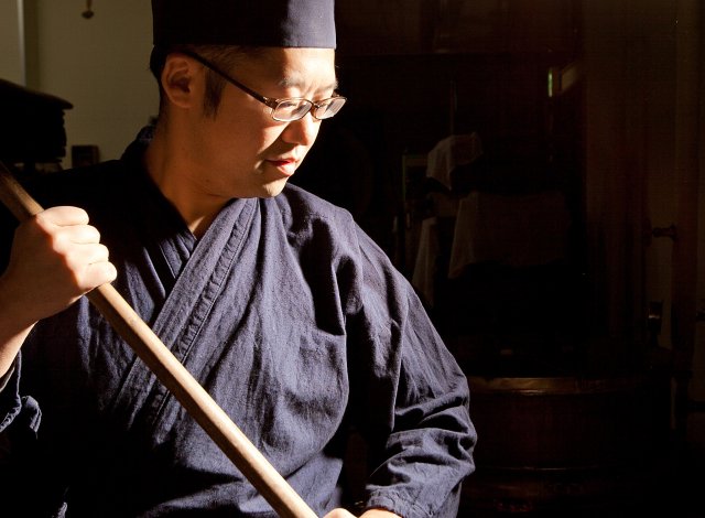 湖月庵店主　上野さん