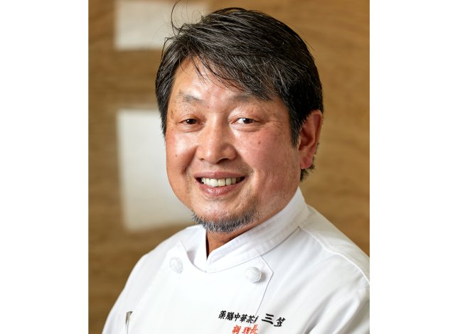 「三笠」支配人兼調理長　袖山博明さん