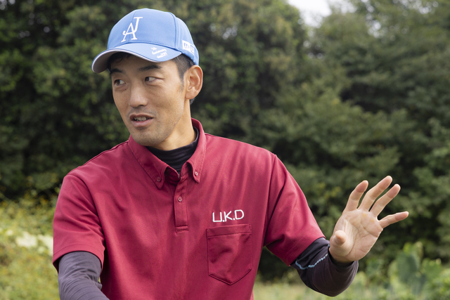 JA水郷つくば大根生産部会の部会長を務める山越さん