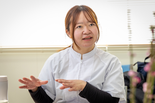 製造責任者を務める亀井さん