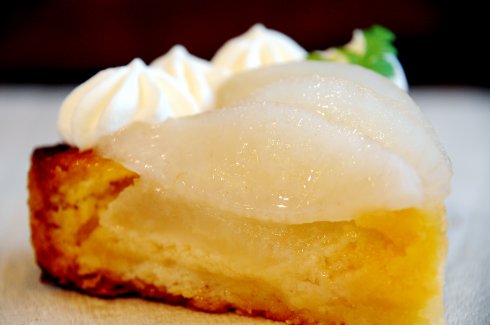 梨の2つの食感が楽しめる！「茨城秋梨のアーモンドケーキ」♪の巻