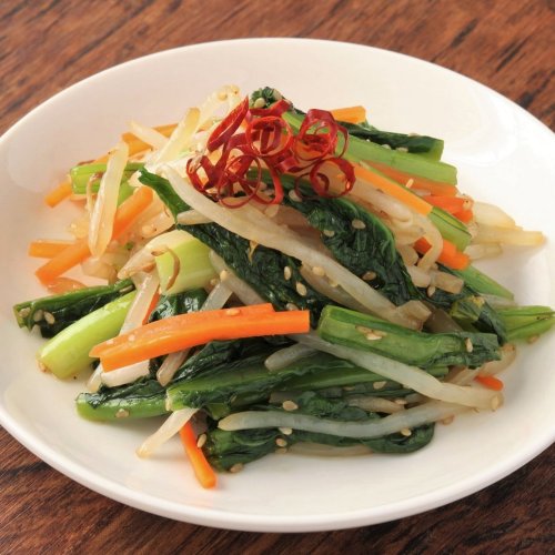 レンジで簡単！小松菜の和風ナムル